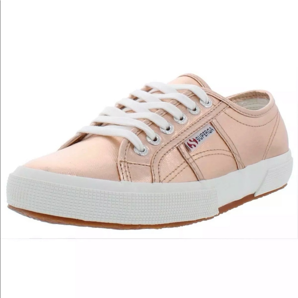 NWT Superga 2750 Cotu Rose Gold Women’s Shoes